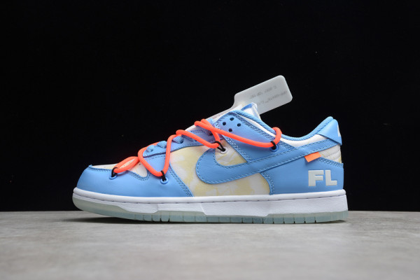 Off-White x Futura x Dunk Low UNC DD0856-403