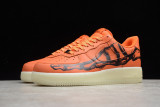 Air Force 1 Orange Skeleton Halloween CU8067-800