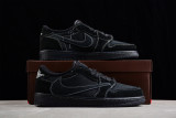 Travis Scott X Air Jordan 1 Low Black Phantom DM7866-001