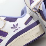 MS BATCH Adidas FORUM 84 LOW 'WHITE COLLEGE PURPLE' GX4535