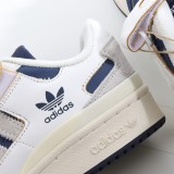 MS BATCH Adidas FORUM 84 LOW 'OFF WHITE COLLEGIATE NAVY' GZ6427