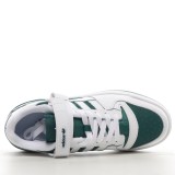 MS BATCH Adidas FORUM LOW 'WHITE COLLEGIATE GREEN' GY8556