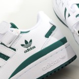 MS BATCH Adidas FORUM LOW 'WHITE COLLEGIATE GREEN' GY8556