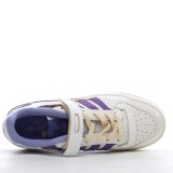 MS BATCH Adidas FORUM 84 LOW 'WHITE COLLEGE PURPLE' GX4535