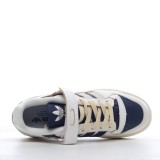 MS BATCH Adidas FORUM 84 LOW 'OFF WHITE COLLEGIATE NAVY' GZ6427