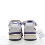 MS BATCH Adidas FORUM 84 LOW 'WHITE COLLEGE PURPLE' GX4535
