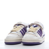 MS BATCH Adidas FORUM 84 LOW 'WHITE COLLEGE PURPLE' GX4535