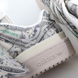 MS BATCH Adidas JEREMY SCOTT X FORUM WINGS 1.0 LOW 'MONEY' GX6393
