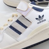 MS BATCH Adidas FORUM 84 LOW 'OFF WHITE COLLEGIATE NAVY' GZ6427