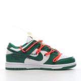 MS BATCH OFF WHITE X Nike Dunk SB Low Pine Green CT0856-800