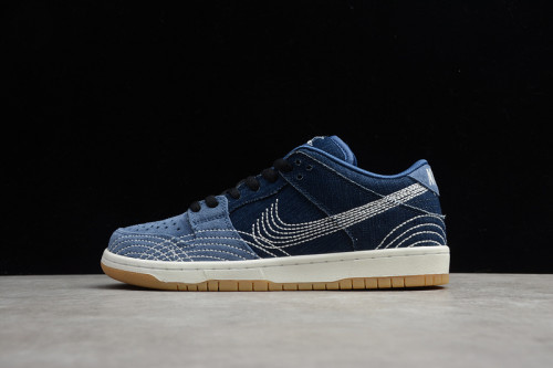 SB Dunk Low Denim Sashiko CV0316-400