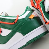 MS BATCH OFF WHITE X Nike Dunk SB Low Pine Green CT0856-800
