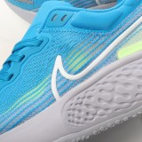 MS BATCH Nike ZoomX Invincible Run Flyknit 'Blue Orbit Lime Glow' CT2228-401