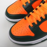 MS BATCH Nike SB Dunk Low  Miami Hurricanes  DD1391-300
