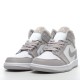 MS Batch AIR JORDAN 1 MID 'COLLEGE GREY' 554724-082