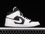 Air Jordan 1 Mid Split Black White DR0501-101