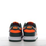 MS BATCH Nike SB Dunk Low  Miami Hurricanes  DD1391-300