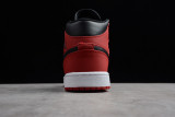 Air Jordan 1 Mid Gym Red Black 554724-610