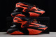BALMAIN BULLET SHOES BLACK/ORANGE