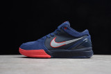 MS-BATCH Undefeated x Nike Kobe 4 IV Protro Dark Blue Red AV6339-040