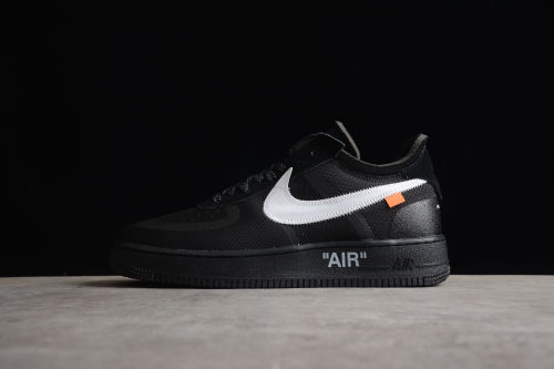 Off-White x Air Force 1 Low Black White AO4606-001