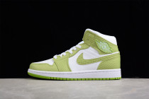 Air Jordan 1 Mid Green Python DV2959-113