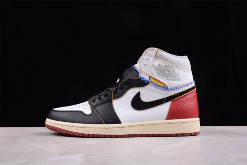 Union La X Air Jordan 1 Retro High Black Toe BV1300-106