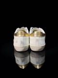 Golden Goose Super-Star Skateboard Shoes Men Low-Top White Gold