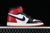 Air Jordan 1 Retro High OG Black Toe Reimagined DZ5485-106