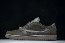 Travis Scott x Air Jordan 1 Low OG Velvet Brown DM7866-202