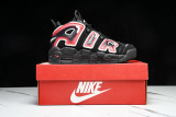 Air More Uptempo Black White Laser Crimson 415082-010