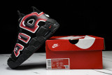 Air More Uptempo Black White Laser Crimson 415082-010