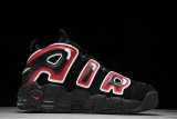 Air More Uptempo Black White Laser Crimson 415082-010