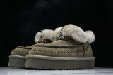 UGG CLASSIC ULTRA MINI ALPINE BOOT 3 CENTIMETERS HICKORY WALNUT COLOR 1158224-3