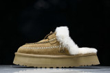 UGG DISQUETTE ALPINE SLIPPER CHESTNUT MAROON 1158260-CHE