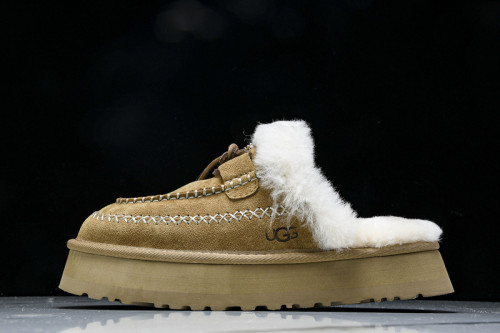 UGG DISQUETTE ALPINE SLIPPER CHESTNUT MAROON 1158260-CHE