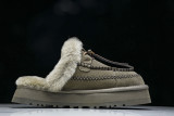UGG DISQUETTE ALPINE SLIPPER HICKORY WALNUT COLOR 1158260-HCK