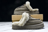 UGG DISQUETTE ALPINE SLIPPER HICKORY WALNUT COLOR 1158260-HCK