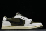 Travis Scott x Air Jordan 1 Retro Low OG SP Medium Olive DM7866-200
