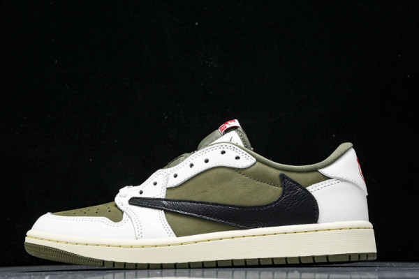 Travis Scott x Air Jordan 1 Retro Low OG SP Medium Olive DM7866-200