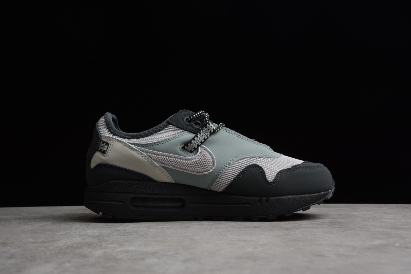 Travis Scott x Nike Air Max 1 Cactus Jack Black Grey Blue DO9392-001
