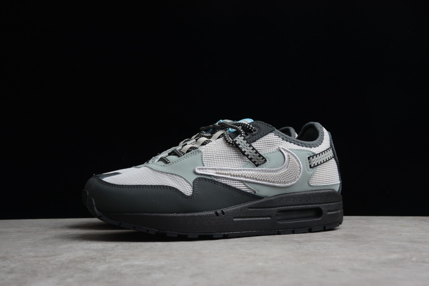 Travis Scott x Nike Air Max 1 Cactus Jack Black Grey Blue DO9392-001