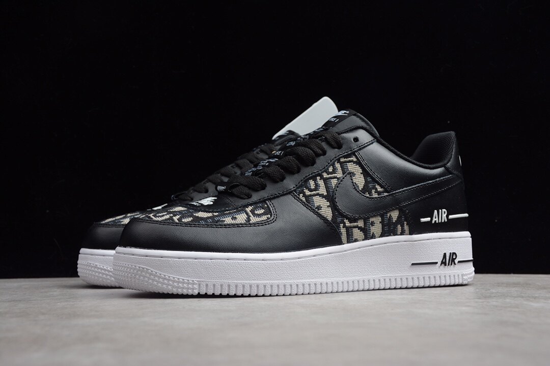 Nike Air Force 1 Low Double Air Low Black White CJ1379-001