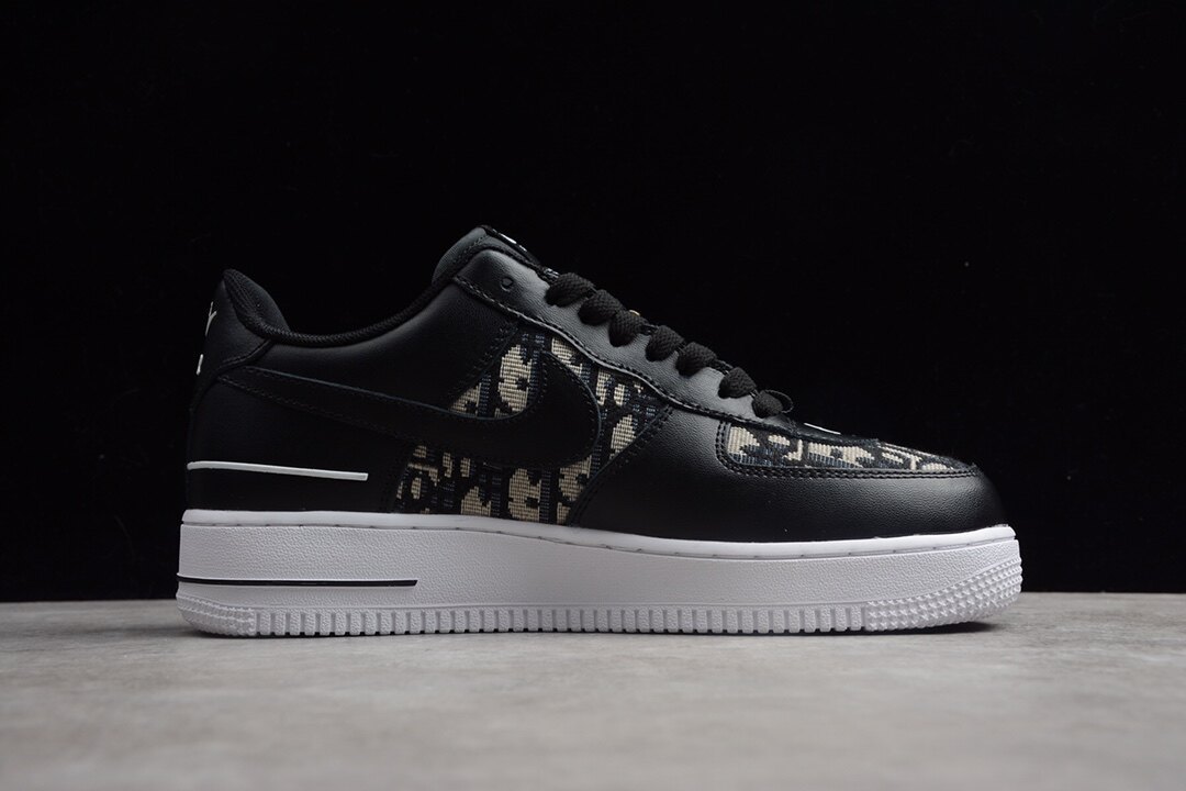Nike Air Force 1 Low Double Air Low Black White CJ1379-001