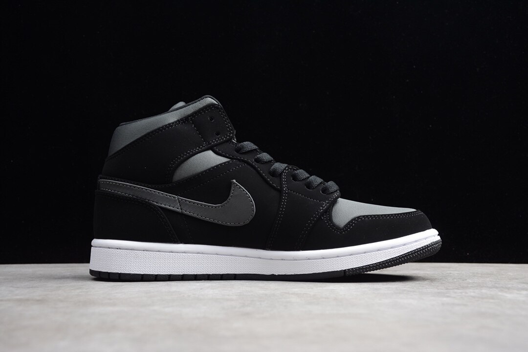 Jordan 1 Mid Nylon Black Anthracite  852542-012