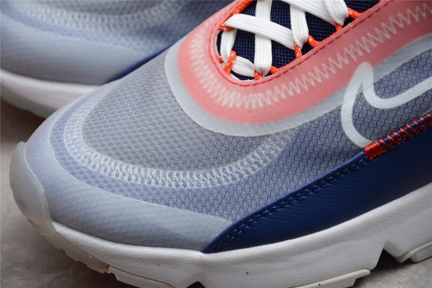 New Sale Nike Air Max 2090 USA White Blue Red CT1109-101