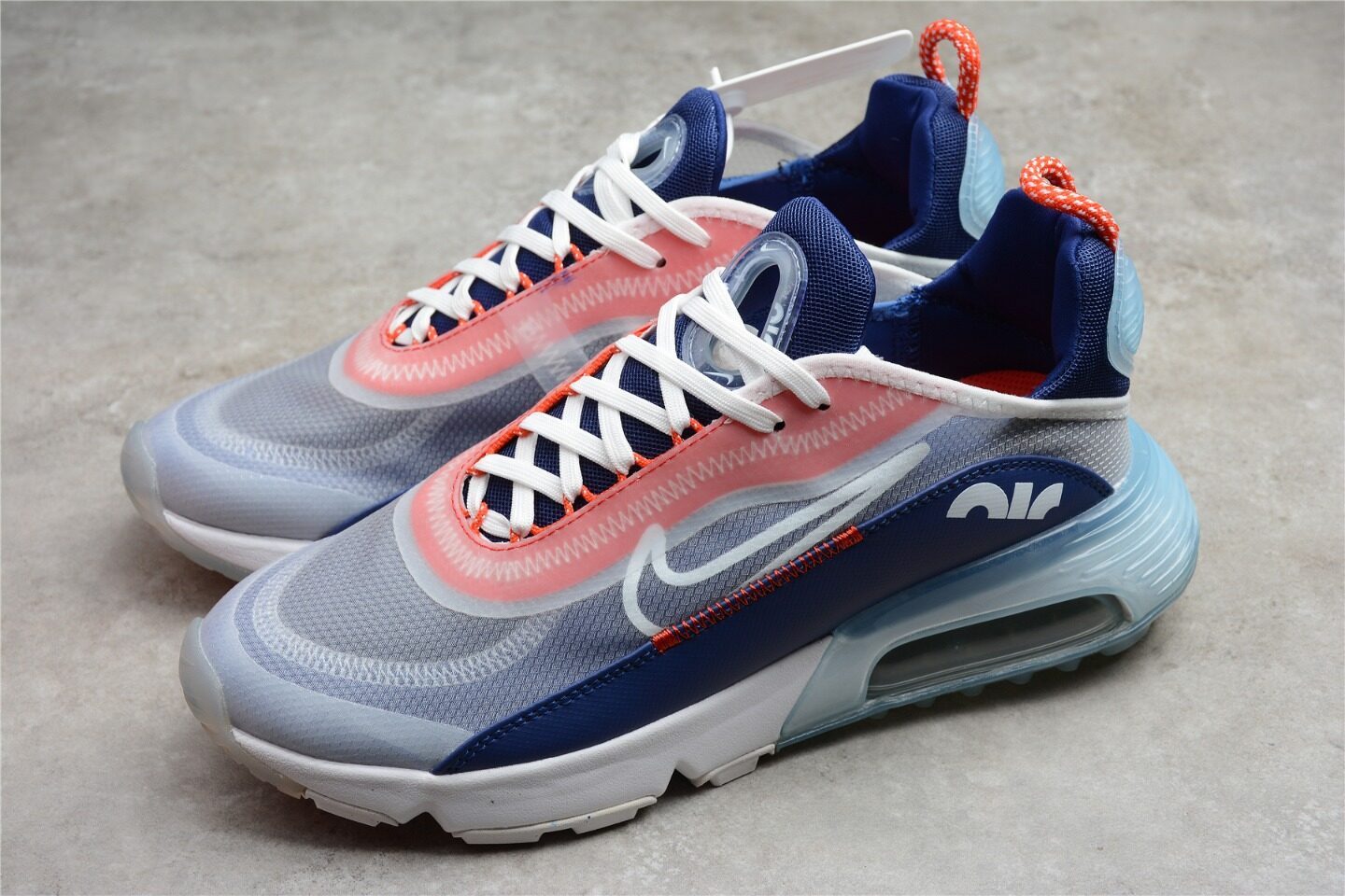 New Sale Nike Air Max 2090 USA White Blue Red CT1109-101