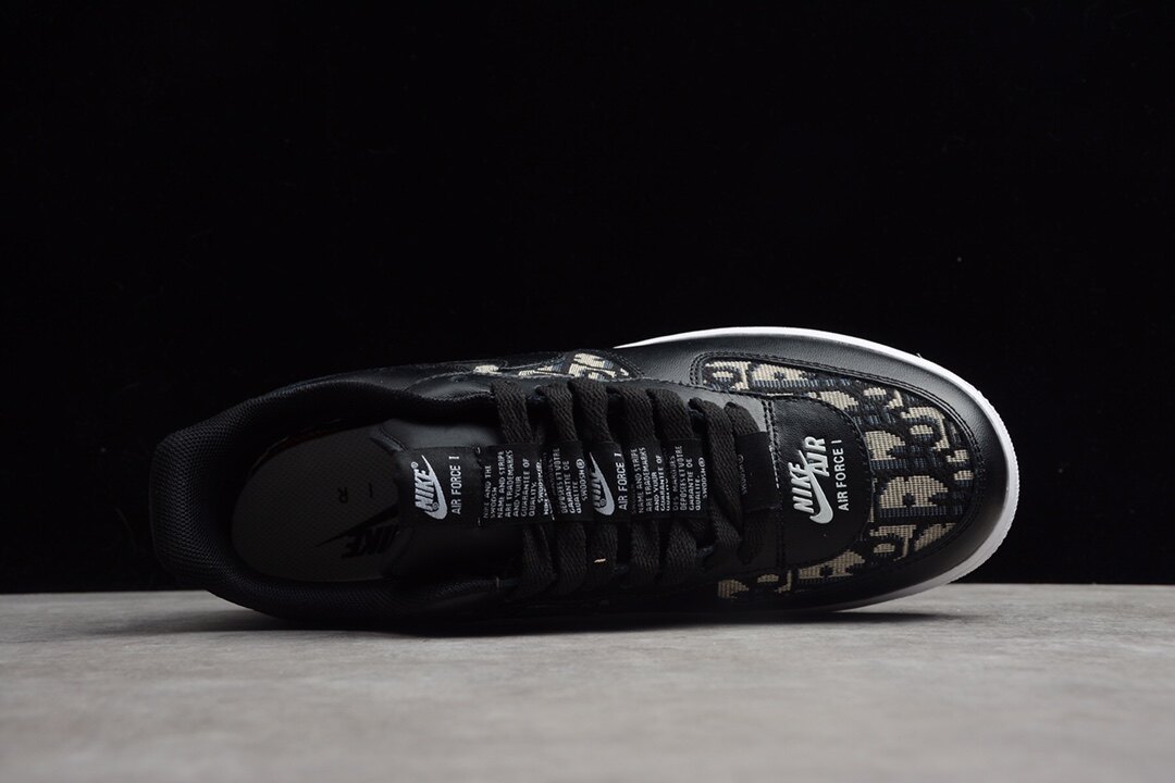 Nike Air Force 1 Low Double Air Low Black White CJ1379-001