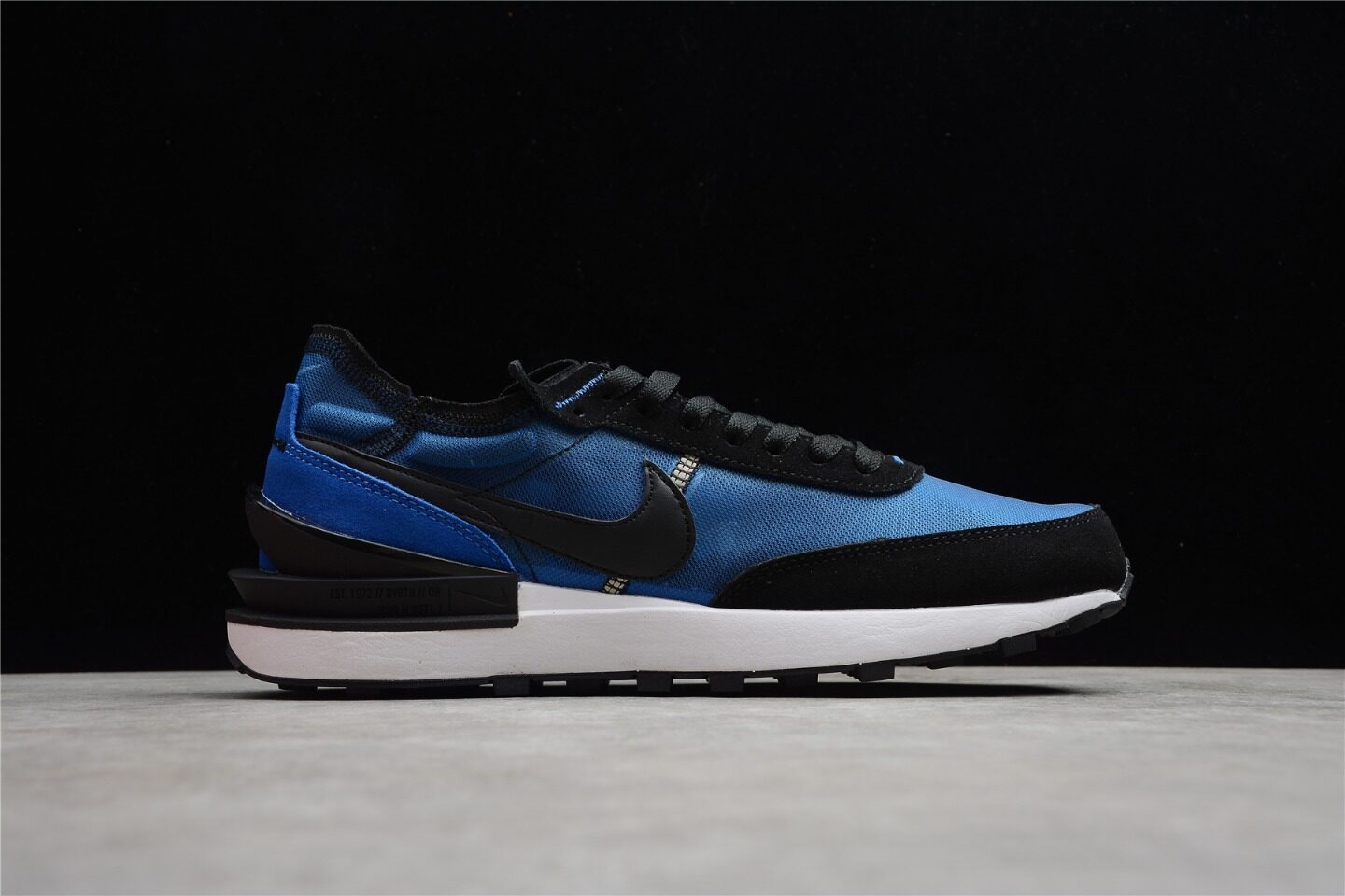 Sacai x Nike LVD Waffle Blue White Black Shoes BV0073-002