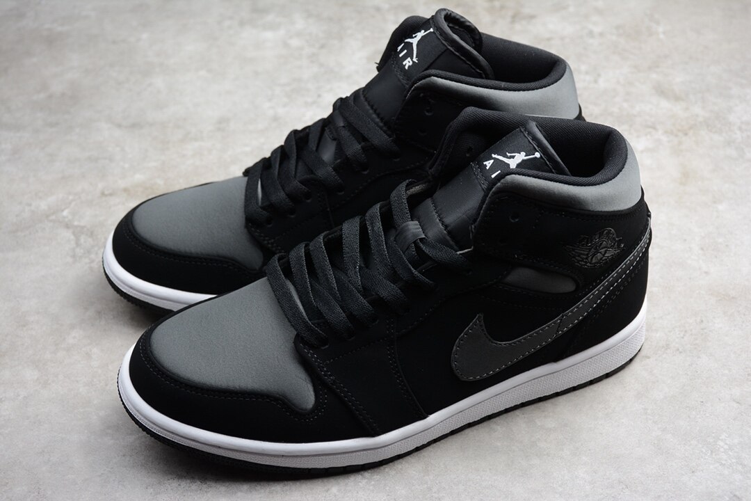 Jordan 1 Mid Nylon Black Anthracite  852542-012